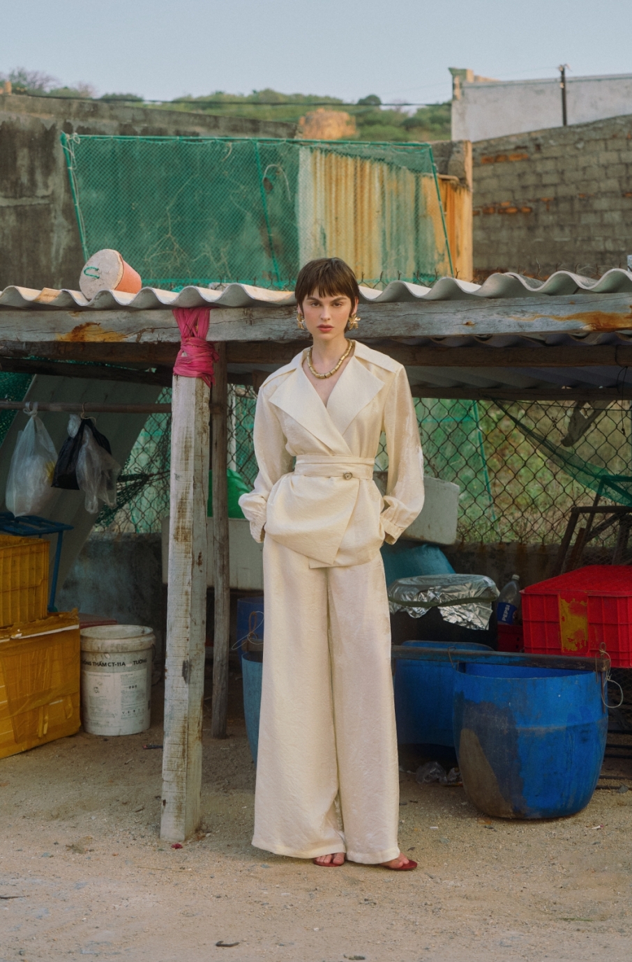 KATHERYN SET - IVORY